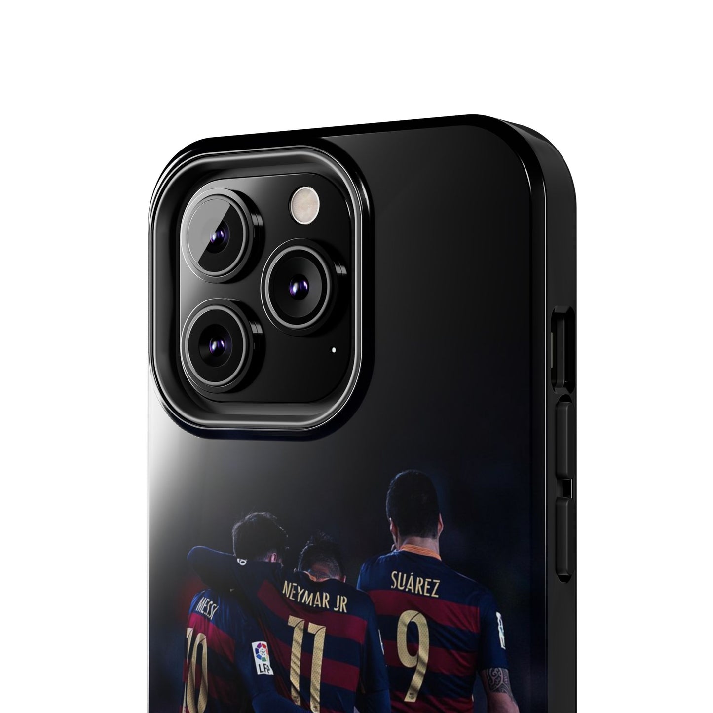 Soccer Team Tough Phone Case - Neymar Jr, Messi & Suarez Design