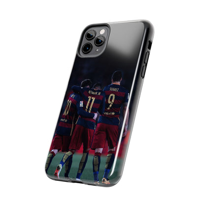 Soccer Team Tough Phone Case - Neymar Jr, Messi & Suarez Design