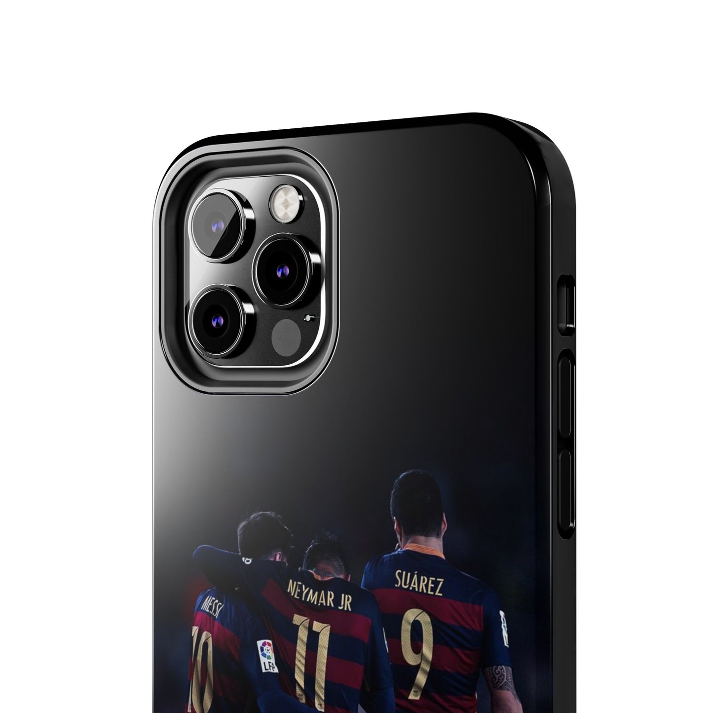 Soccer Team Tough Phone Case - Neymar Jr, Messi & Suarez Design