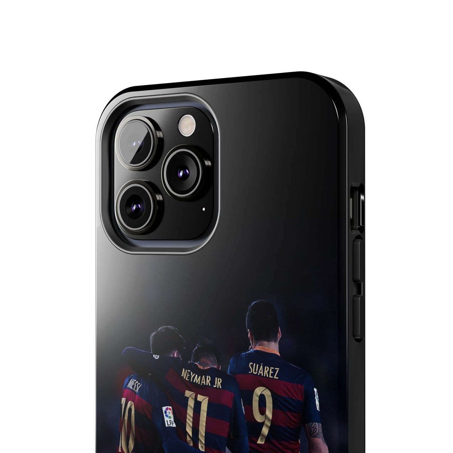 Soccer Team Tough Phone Case - Neymar Jr, Messi & Suarez Design