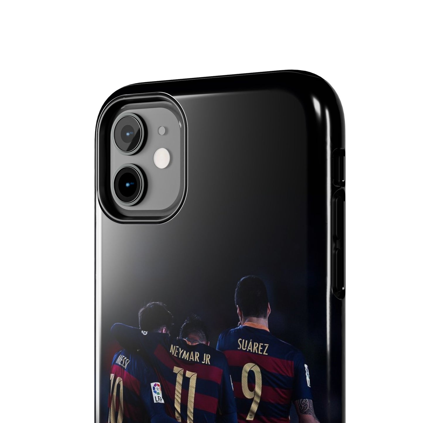 Soccer Team Tough Phone Case - Neymar Jr, Messi & Suarez Design