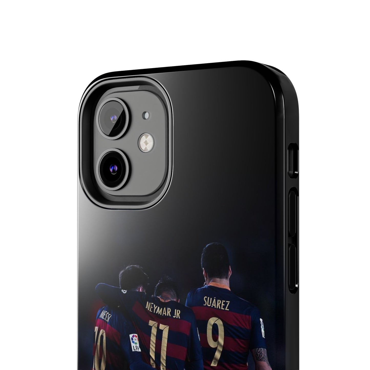 Soccer Team Tough Phone Case - Neymar Jr, Messi & Suarez Design