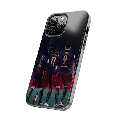 Soccer Team Tough Phone Case - Neymar Jr, Messi & Suarez Design